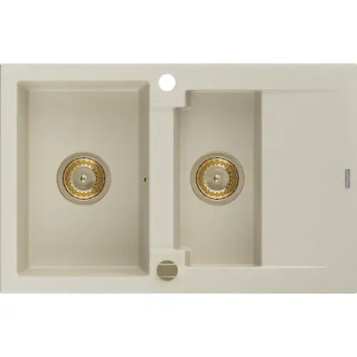 Gaspar Kjøkkenvask 1 1/2 Kum 737x475 Mm Beige - 6507731505-69-g