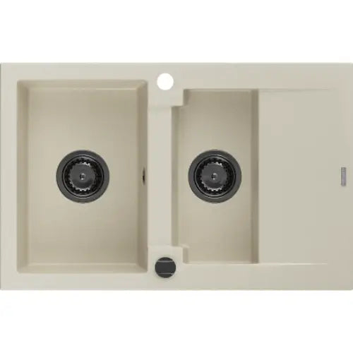 Gaspar Kjøkkenvask 1 1/2 Kum 737x475 Mm Beige 6507731505-69-b