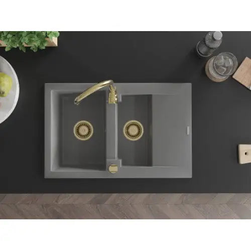 Gaspar Kjøkkenvask 1 1/2 Kum 737x475 Mm Grå - 6507731505-71-g