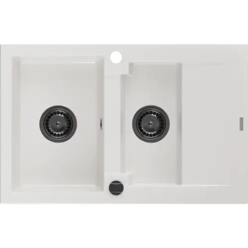 Gaspar Kjøkkenvask 1 1/2 Kum 737x475 Mm Hvit 6507731505-20-b