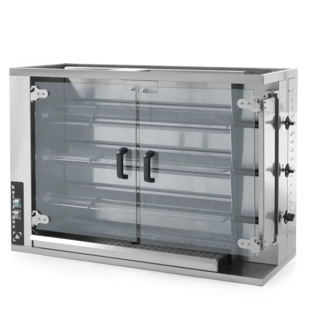 Gassgrill for 12-15 Kyllinger 14.1kw Naturgass Lpg Pb - Hendi 226070