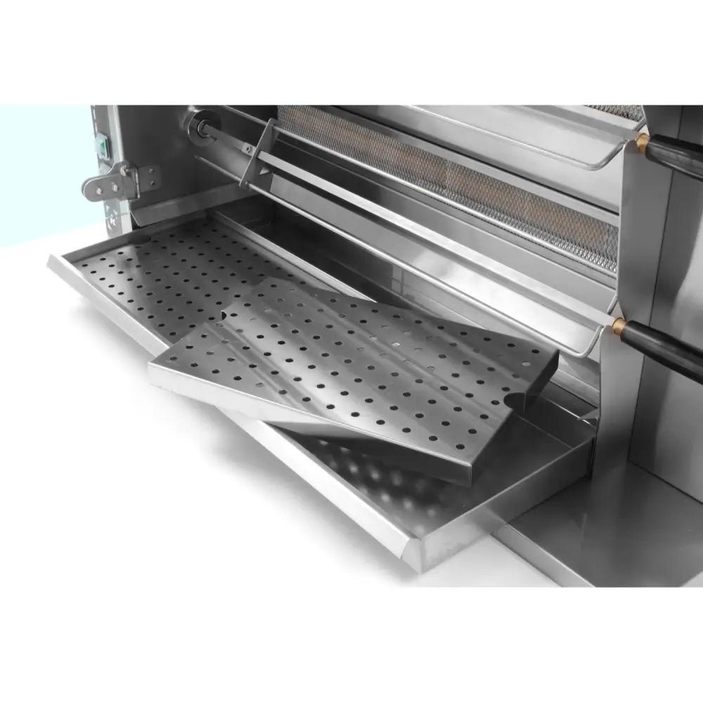 Gassgrill for 12-15 Kyllinger 14.1kw Naturgass Lpg Pb - Hendi 226070