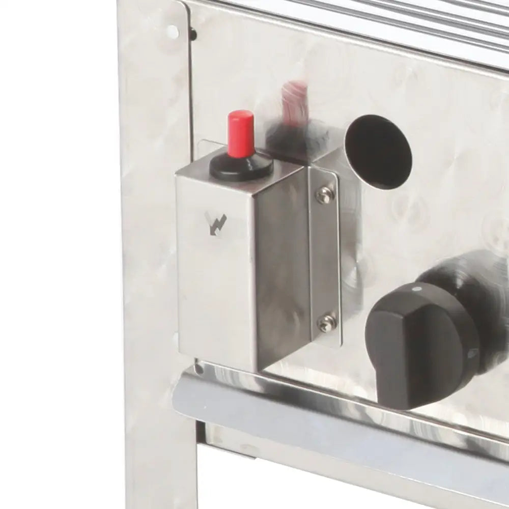 Gassgrill med 3 Brennere og Rist Rascal 10 Kw