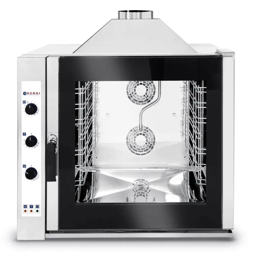 Gasskonveksjonsdampovn 7 x Gn1/1 13 Kw Naturgass Lpg Pb - Hendi 224694