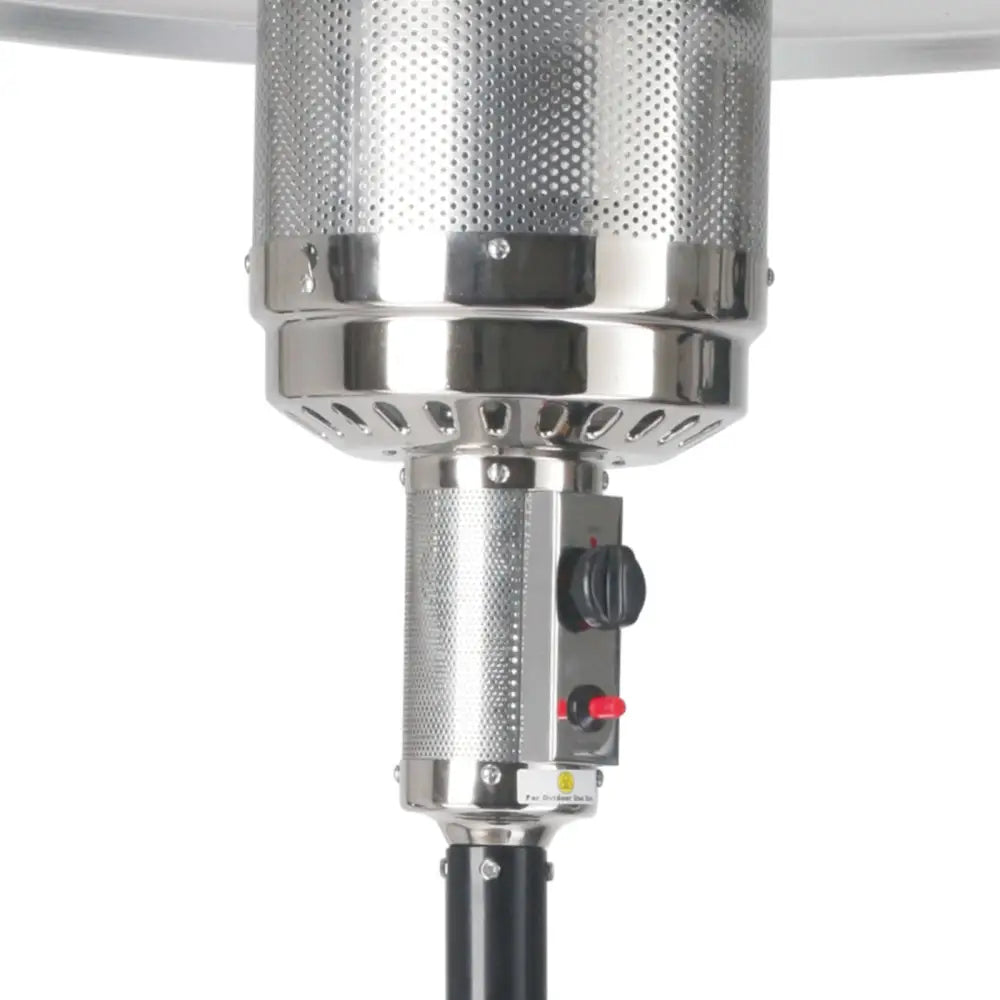 Gassvarmer Parasollvarmer Etna i Sort for Gass Pb Lpg.