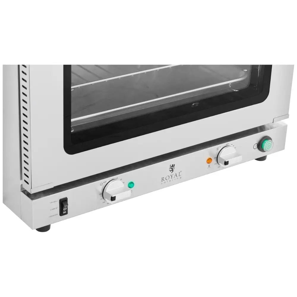 Gastronomisk Konveksjonsovn med Dampfunksjon for 4 Brett i Stål 2800 w