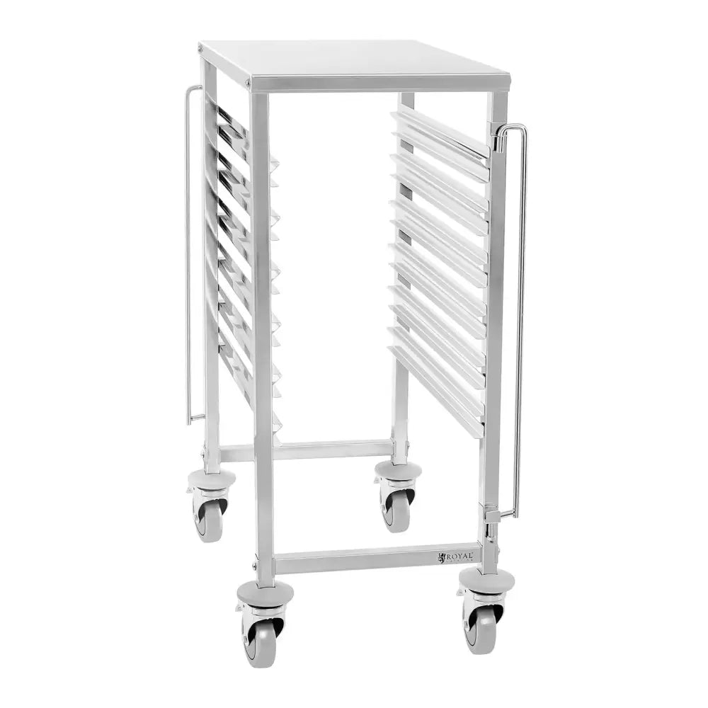 Gastronomisk Vogn med Hylle for Transport av 6x Gn1/1 Beholdere