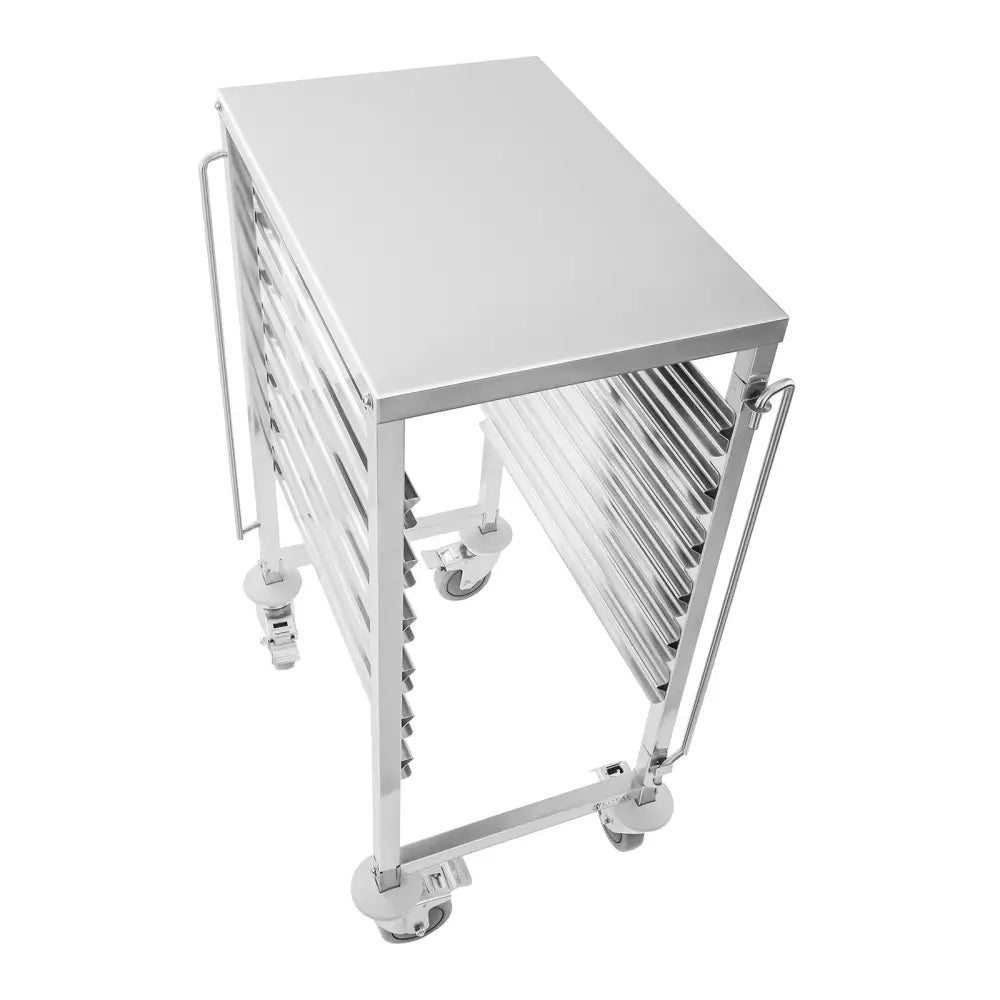 Gastronomisk Vogn med Hylle for Transport av 6x Gn1/1 Beholdere