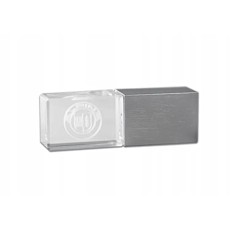 Glass Usb-stick Alpina 16gb med Belyst Logo