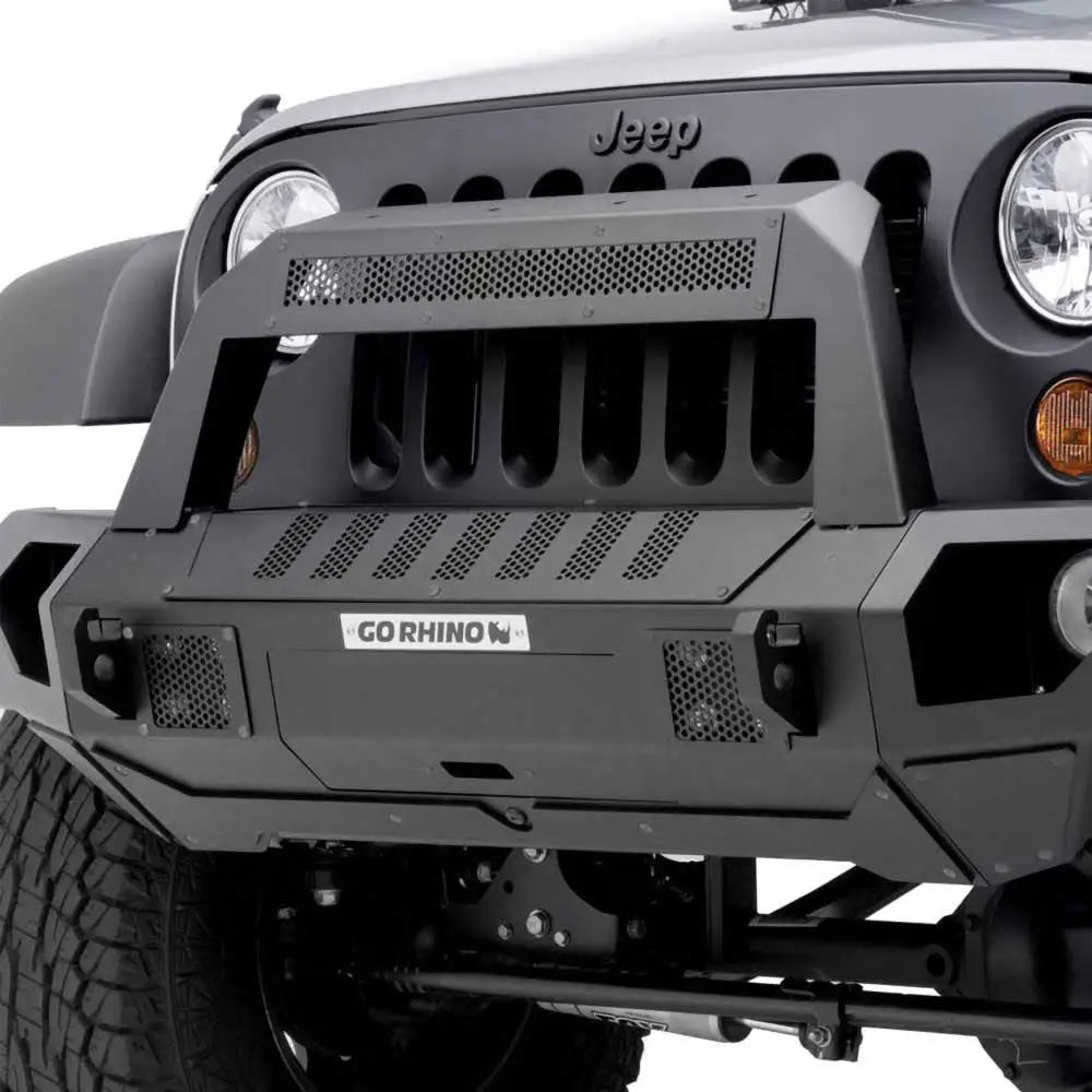 Go Rhino Trailline 10 Led-lys Montering - Jeep Wrangler Jk 4 d 07-18