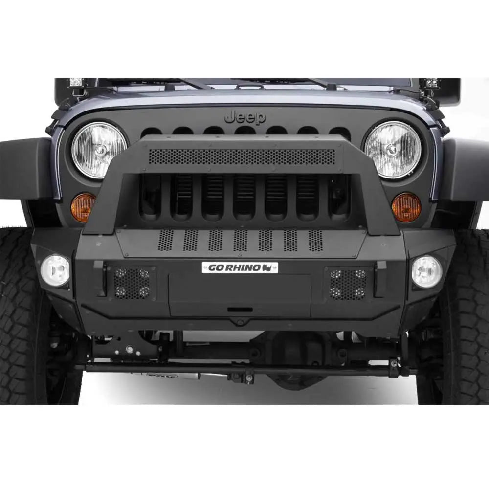 Go Rhino Trailline 10 Led-lys Montering - Jeep Wrangler Jk 4 d 07-18