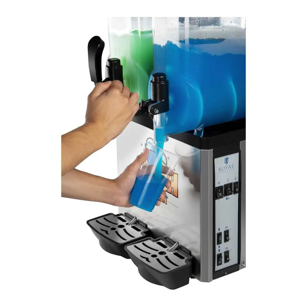 Granitor Dispenser for Slushy Drinks Double 2x12l