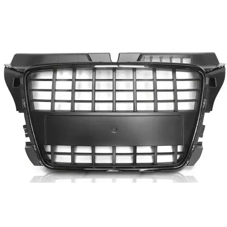 Grill Audi A3 08-12 S8 Look Glossy Black