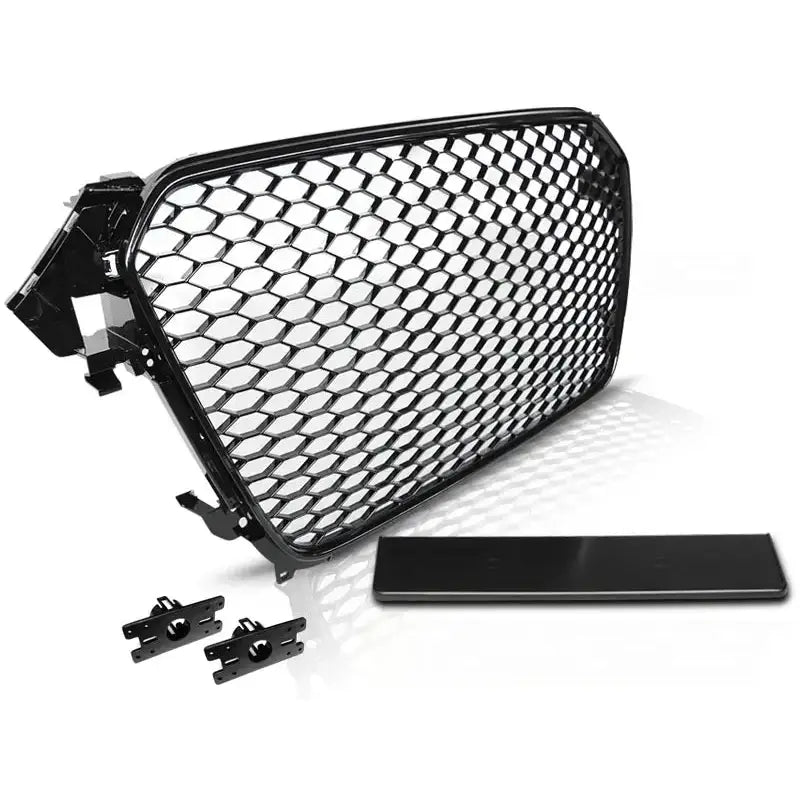 Grill Audi A4 (b8) 11.11-15 Rs-type Glossy Black
