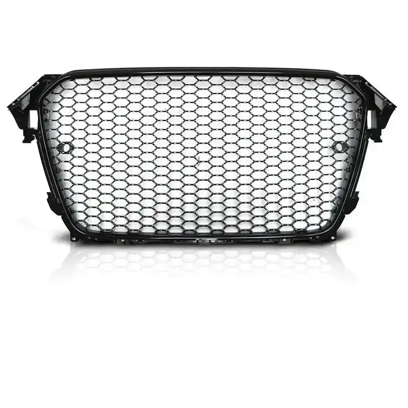 Grill Audi A4 (b8) 11.11-15 Rs-type Glossy Black Frame