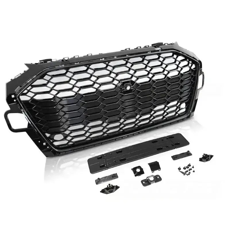 Grill Audi A4 B9 20- Sport Style Black