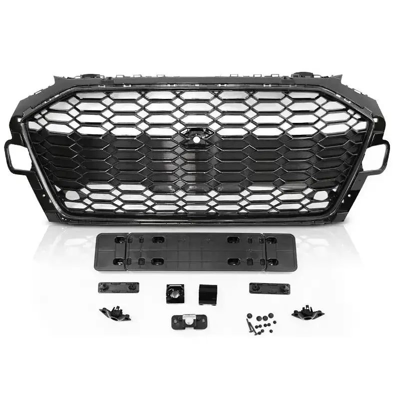 Grill Audi A4 B9 20- Sport Style Black