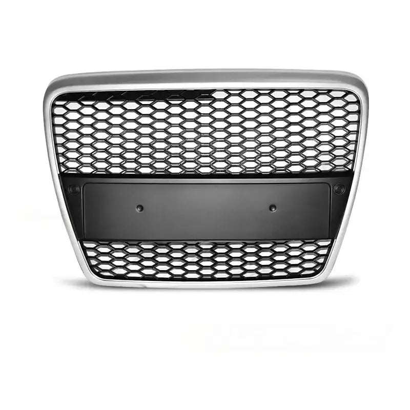 Grill Audi A6 (c6) Rs-type 04.04-08 Matt Silver