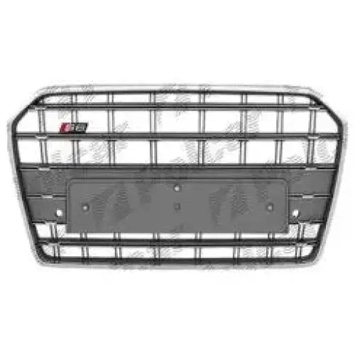 Grill Audi A6 (c7) 14-18 Sedan/avant Sølv/krom