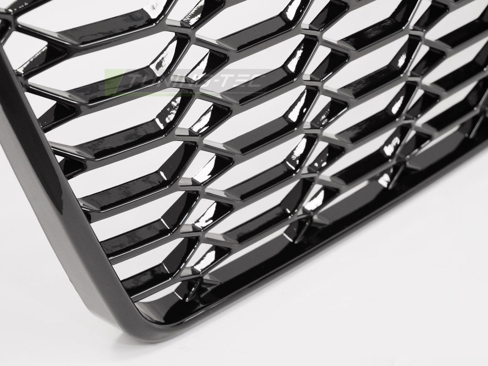 Sport-grill Audi A6 C7 facelift bakside med festepunkter for montering