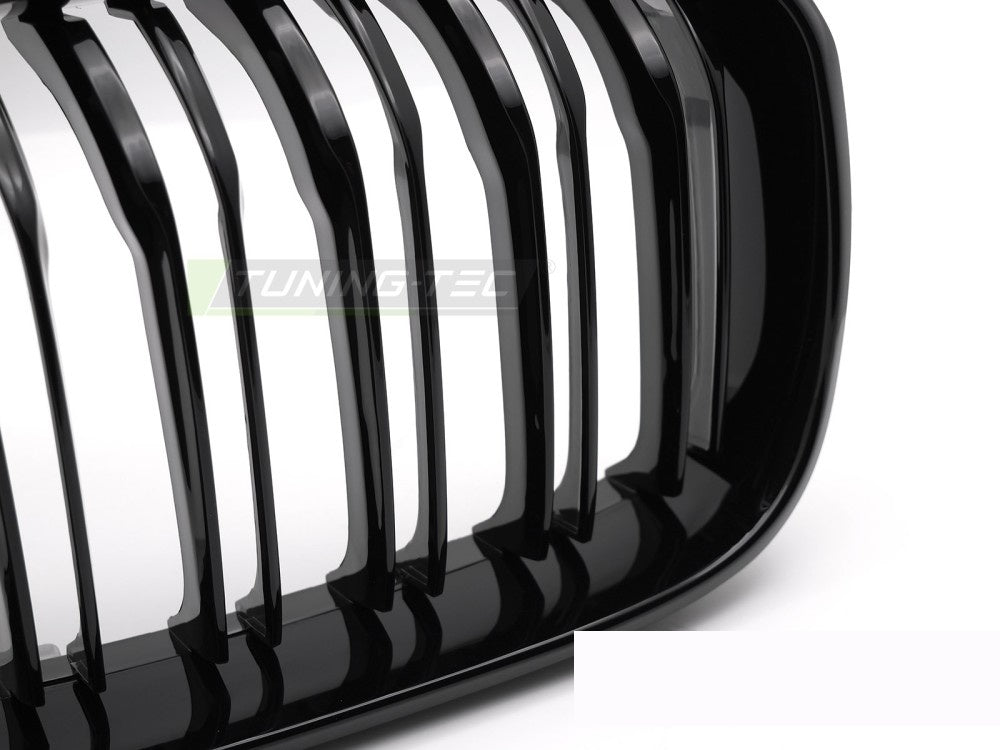 Svart frontgrill med dobbeltstavdesign til BMW F20 F21 LCI – GRBMG3