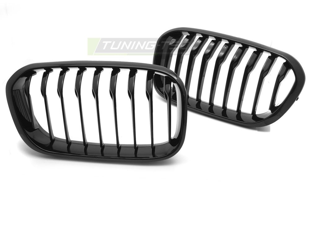 Blank sort grill til BMW F20/F21 LCI sett forfra