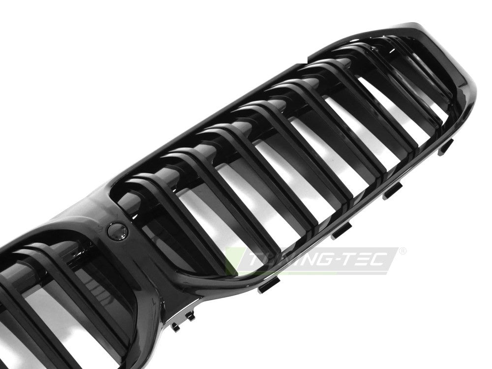 BMW 3-serie G20 Sedan LCI frontgrill i glossy svart finish