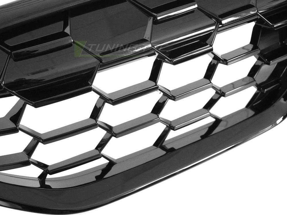 Diamond Black grill BMW 3-serie G20 Sedan detaljbilde av mønster