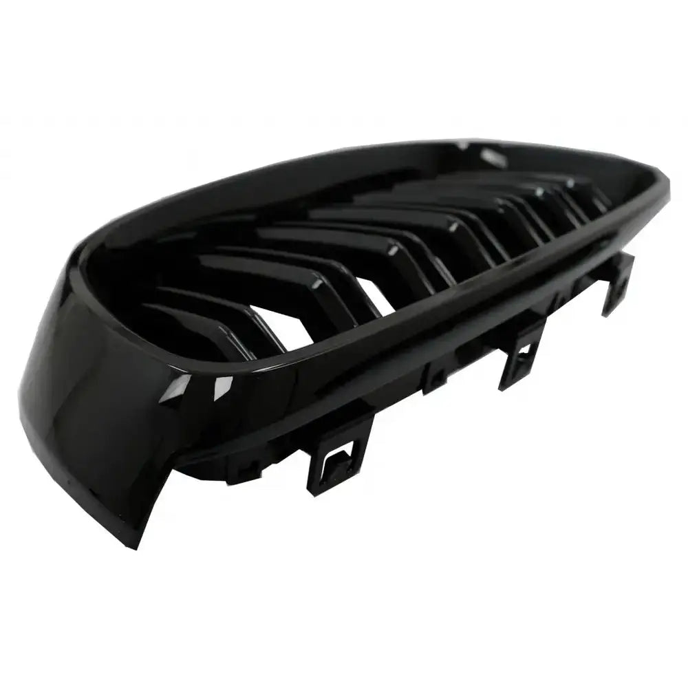 Grill Bmw 3 Series F34 Gt 13-20 Double Stripe m Design Piano Black