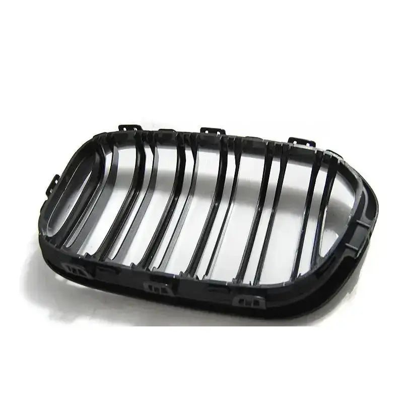 Grill Bmw F20 F21 Lci 15-18 Glossy Black Double Bar
