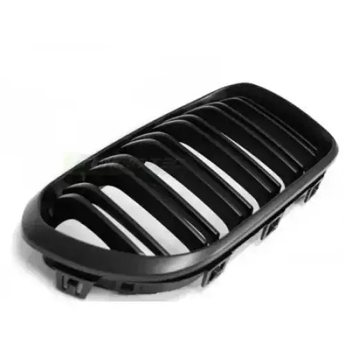 Grill Bmw F20 F21 Lci 15-18 Matt Black Double Bar