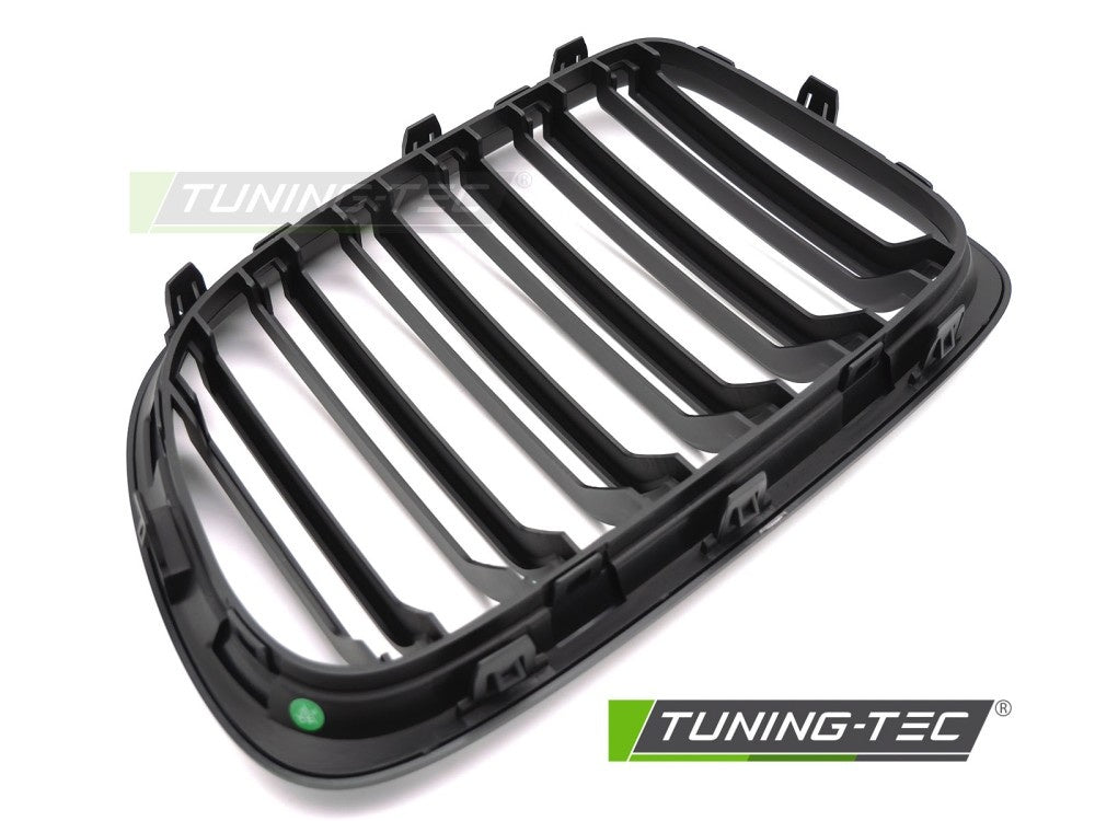 BMW X1 E84 sport grill GRBMU1 dobbel spile matt svart detaljbilde