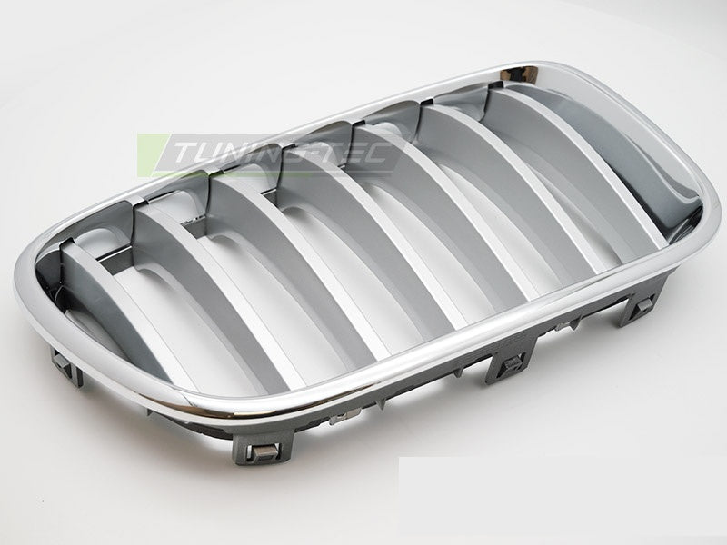 BMW X3 F25 GRBMF1 nyregriller i krom titan sett fra siden