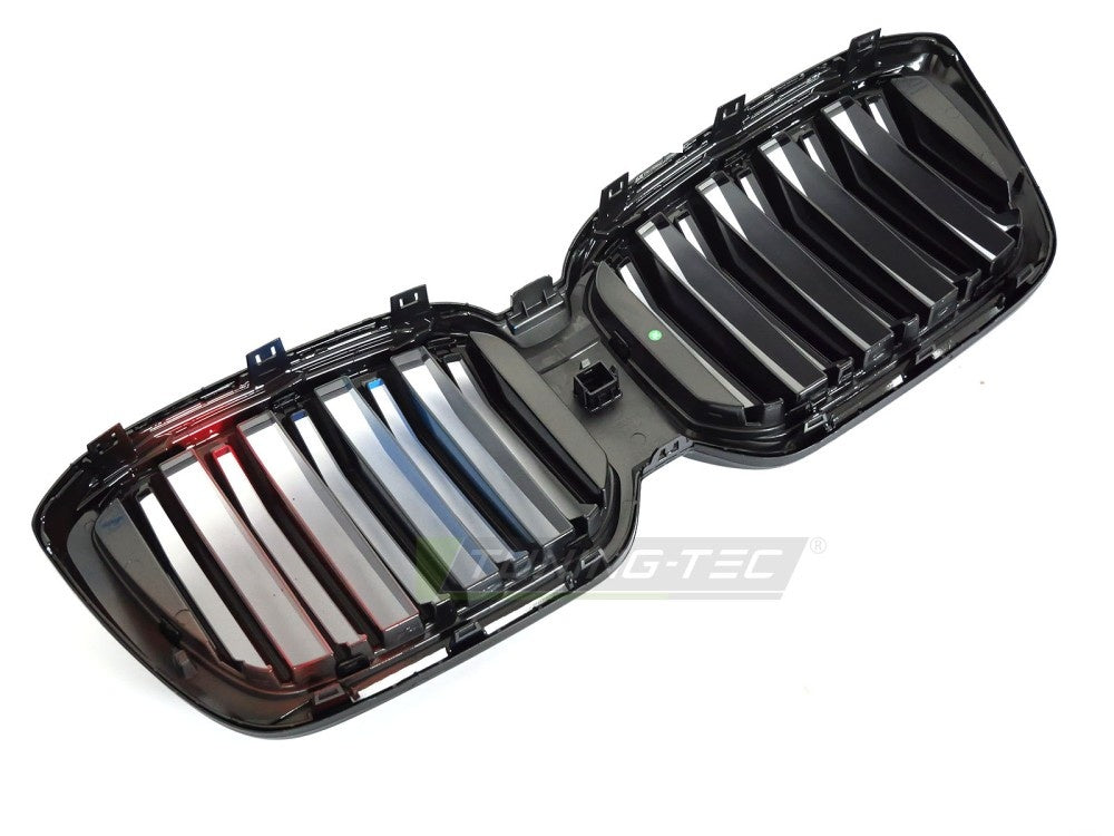 Komplett grill-sett GRBMW9-G01 til BMW X3 G01 med M-stil tri-color detaljer