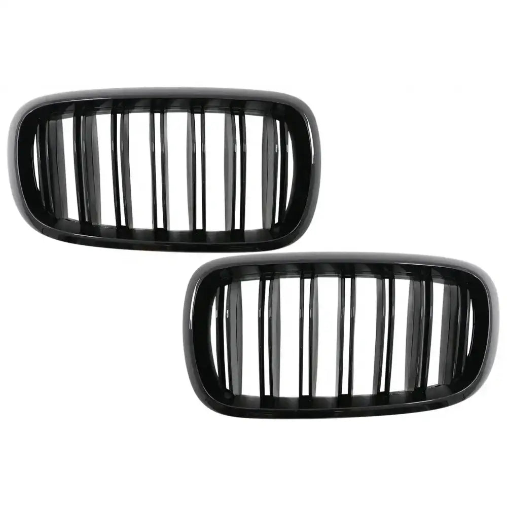 Grill Bmw X5 F15 X6 F16 14-18 X5m X6m Double Stripe Design M-package Sport - 1
