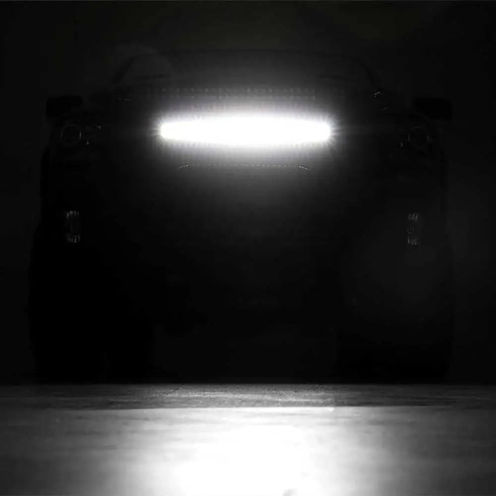 Grill med Dobbel Led-stripe 30’’ Black Series Rough Country - Dodge Ram 1500 Ds 13-19