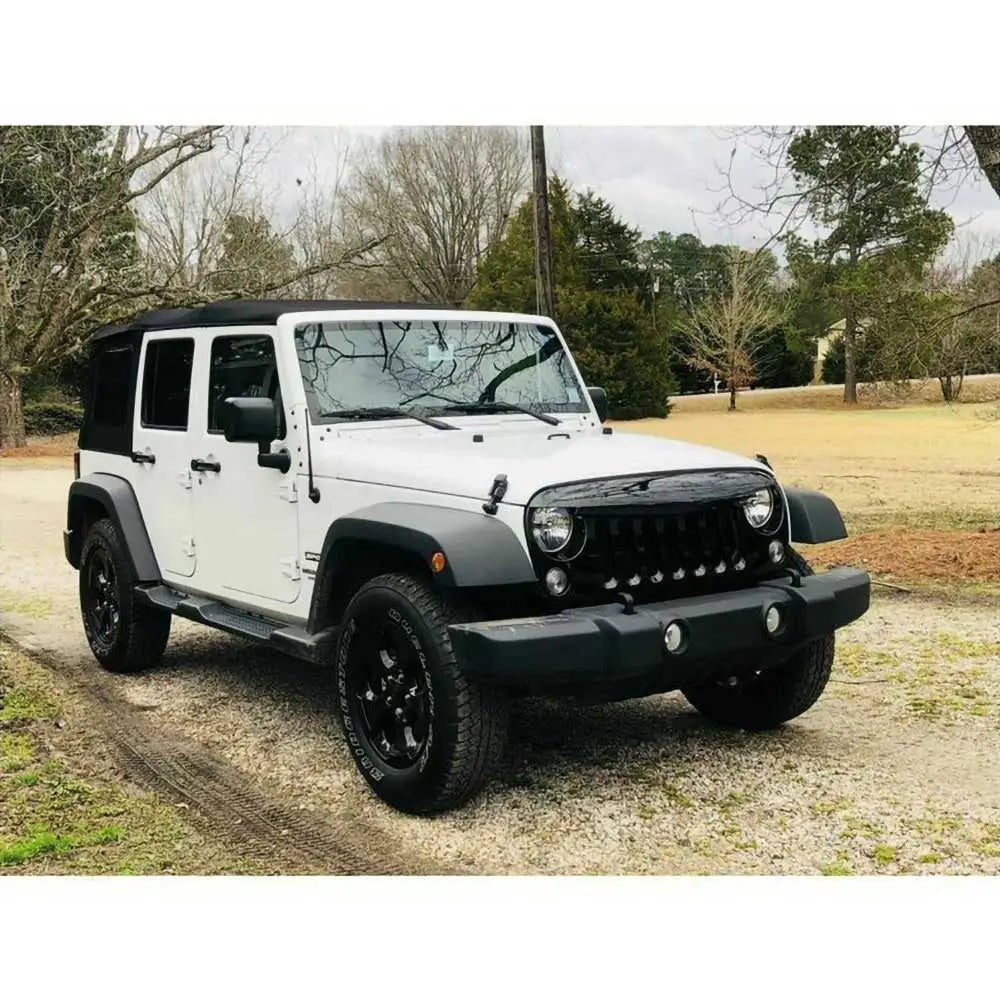 Grill med Sint Ansiktsuttrykk - Jeep Wrangler Jk 4 d 07-18