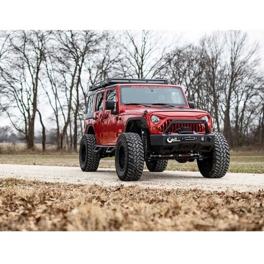 Grill med Sint Ansiktsuttrykk - Jeep Wrangler Jk 4 d 07-18