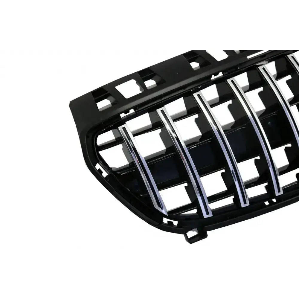 Grill Mercedes A-class W176 12-15 A45 Gt-r Panamericana Design Black Chrome
