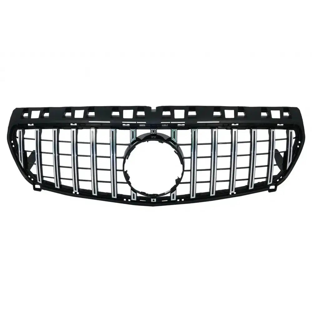 Grill Mercedes A-class W176 12-15 A45 Gt-r Panamericana Design Black / Chrome