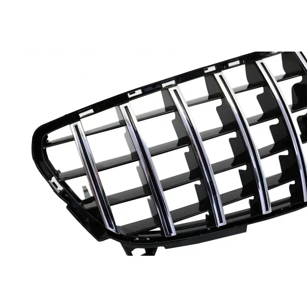 Grill Mercedes A-class W176 Facelift 15-18 A45 Gt-r Panamericana Design Black Chrome