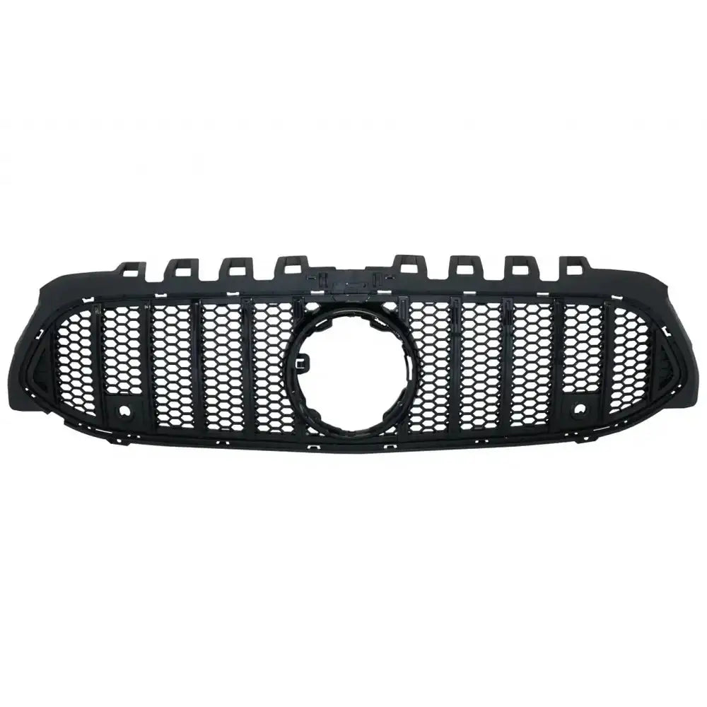 Grill Mercedes A-class W177 Hatchback / V177 Sedan 18- Mesh Gt-r Panamericana Design All Black