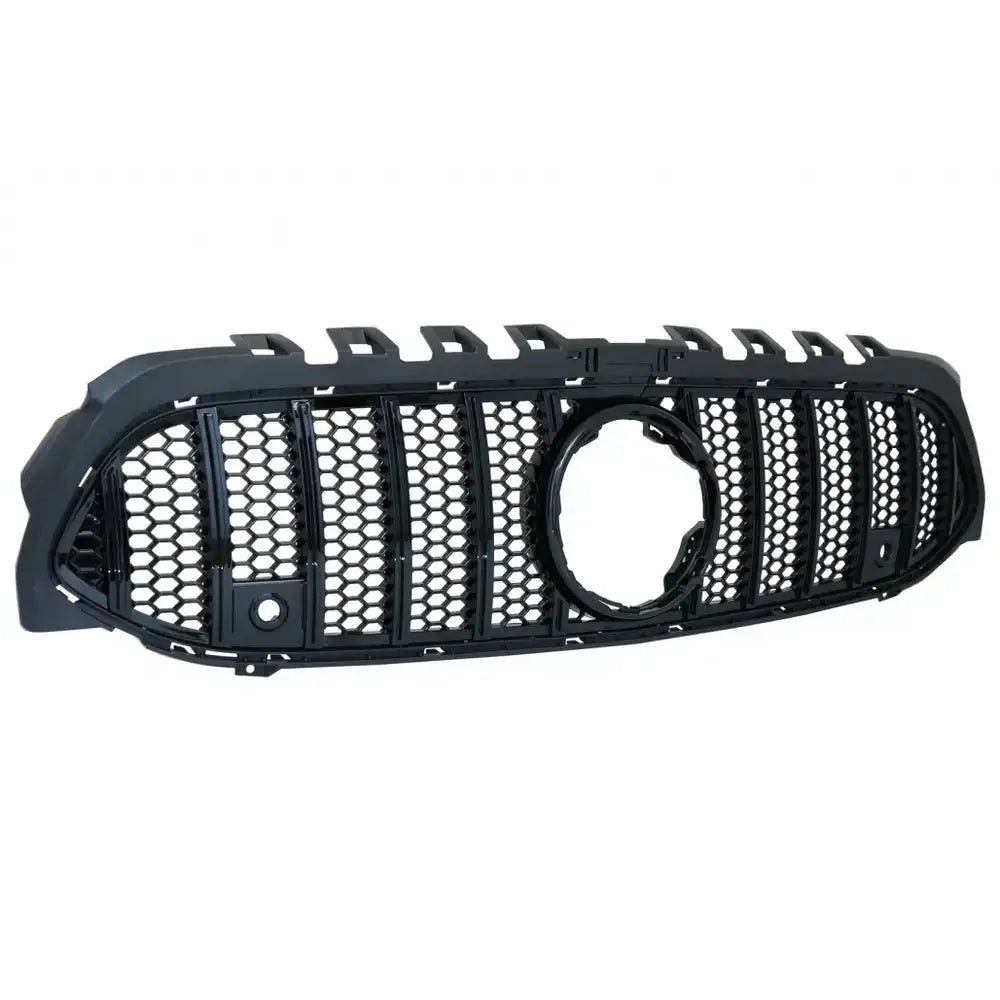 Grill Mercedes A-class W177 Hatchback / V177 Sedan 18- Mesh Gt-r Panamericana Design All Black