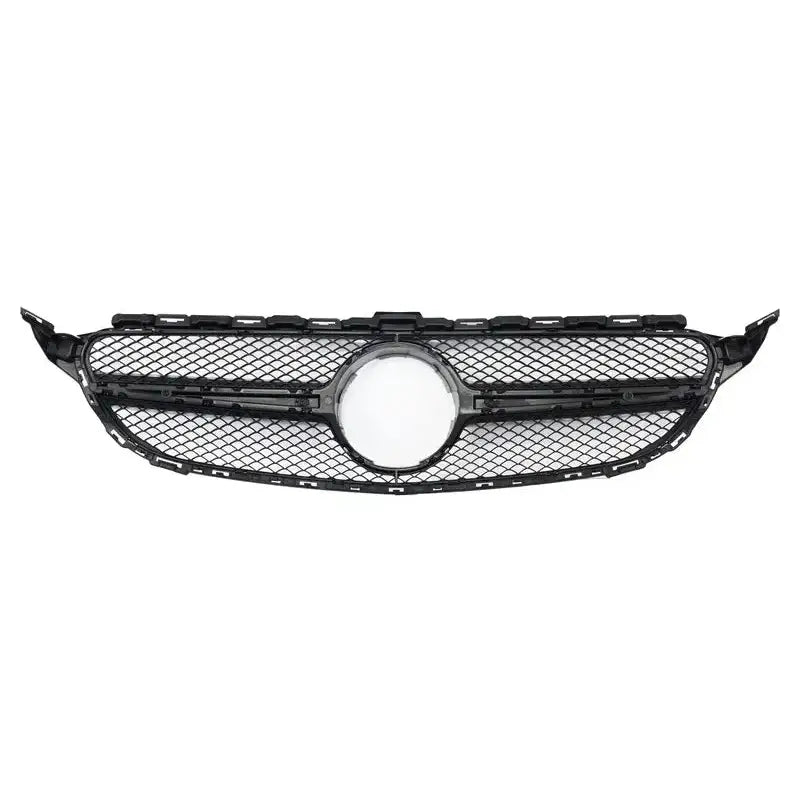 Grill Mercedes C-class W205 S205 C205 A205 14-18 C63 Design Silver