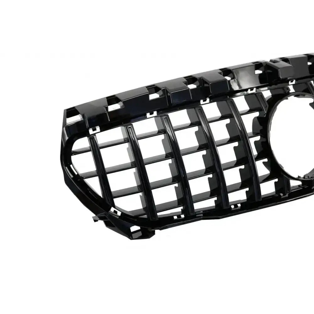 Grill Mercedes Cla C117 X117 W117 13-18 Cla45 Gt-r Panamericana Design All Black V.2