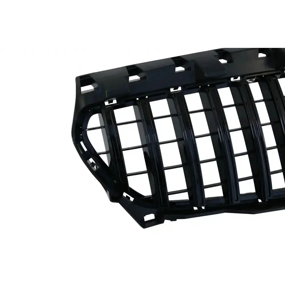 Grill Mercedes Cla C117 X117 W117 13-18 Cla45 Gt-r Panamericana Design All Black V.1