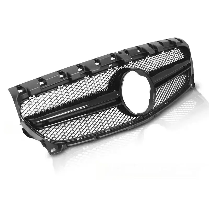 Grill Mercedes Cla W117 13-19 Glossy Black Sport Style