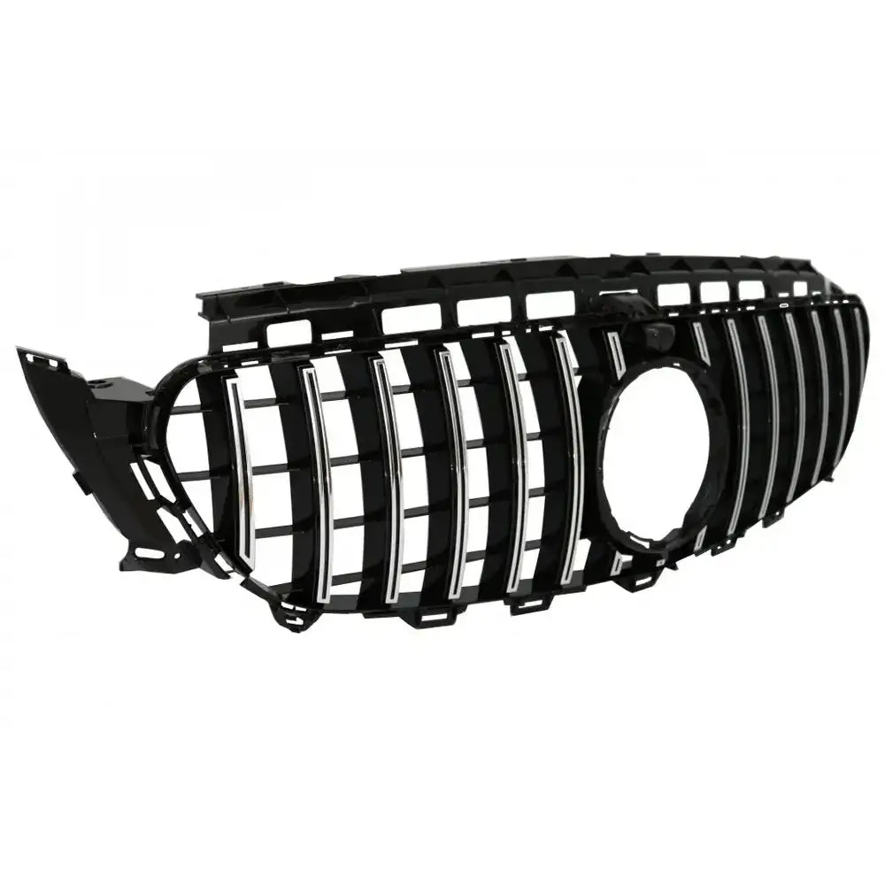 Grill Mercedes E-class W213 S213 C238 16- Gt-r Panamericana Design Chrome With 360 Camera