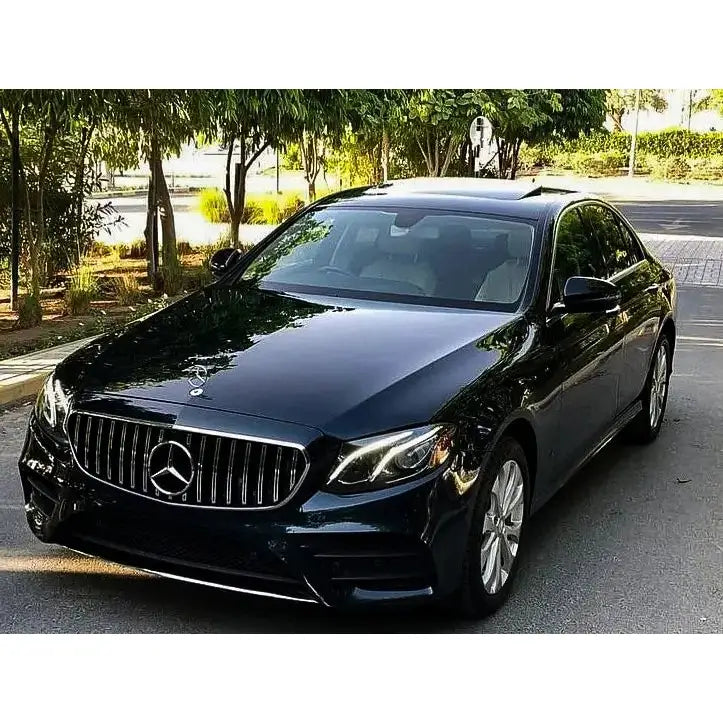 Grill Mercedes E-class W213 S213 C238 16- Gt-r Panamericana Design With 360 Camera
