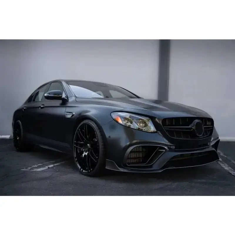Grill Mercedes E-class W213 S213 C238 A238 16 + Black E63 Design Without 360 Camera